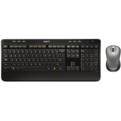 Wireless Keyboard and Mouse Set Logitech MK520 920-002617 Color:black, silver Wireless Keyboard and Mouse Set Logitech MK520 920-002617 Color:black, silver