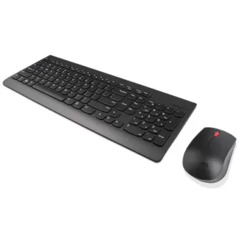 סט מקלדת ועכבר אלחוטי Lenovo 510 Wireless רוסית, שחור GX31D64837