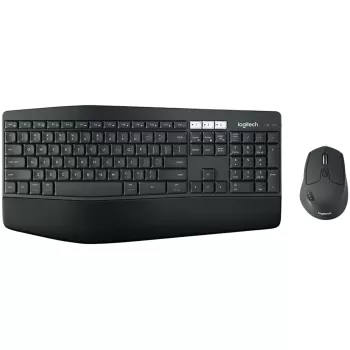 סט מקלדת ועכבר אלחוטי Logitech MK850 Performance 920-008520 צבע שחור