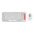 סט מקלדת ועכבר אלחוטיים Logitech POP ICON COMBO 920-013141 צבע אוף-וויט