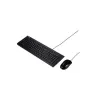 Проводная Клавиатура и Мышь Asus U2000 Wired Keyboard + Mouse black U2000 KEYBOARD+MOUSE/BK/IL/COPILOT