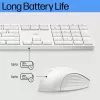 סט מקלדת ועכבר HP 655 Wireless Keyboard & Mouse Combo HE לבן 860P8AA