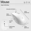 סט מקלדת ועכבר HP 655 Wireless Keyboard & Mouse Combo HE לבן 860P8AA