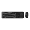 Комплект Беспроводной Клавиатуры и Мыши CUDY MK200 2.4G black MK200 BLACK