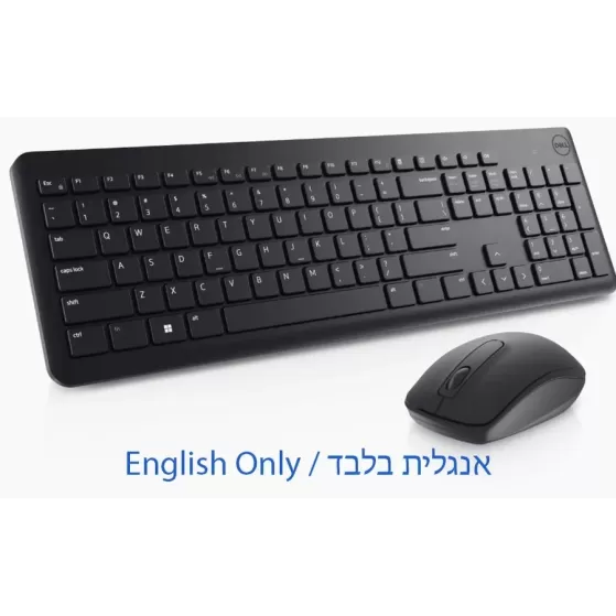 סט מקלדת ועכבר אלחוטי Dell Keyboard and Mouse KM3322W 580-AKFZ
