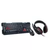 Специальный Игровой Набор: Клавиатура + Мышь + Наушники (Проводные) Genius KMH-200 Цвет:чёрный