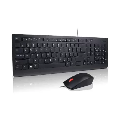 Проводная Клавиатура и Мышь Lenovo Essential Wired Combo Keyboard and Mouse 4X31R64417 Цвет:чёрный