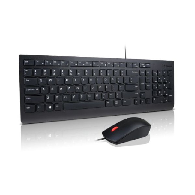 Wireless Keyboard and Mouse Set Lenovo Essential Wired Combo Keyboard and Mouse