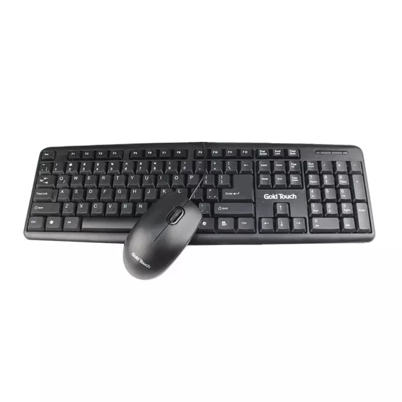 סט מקלדת ועכבר חוטי Gold Touch Combo KYM300 צבע שחור סט מקלדת ועכבר חוטי Gold Touch Combo KYM300 צבע שחור