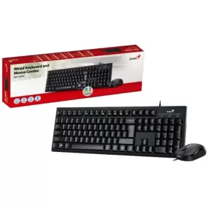 סט מקלדת ועכבר חוטי Genius KM-100SE 31330009409 סט מקלדת ועכבר חוטי Genius KM-100SE 31330009409