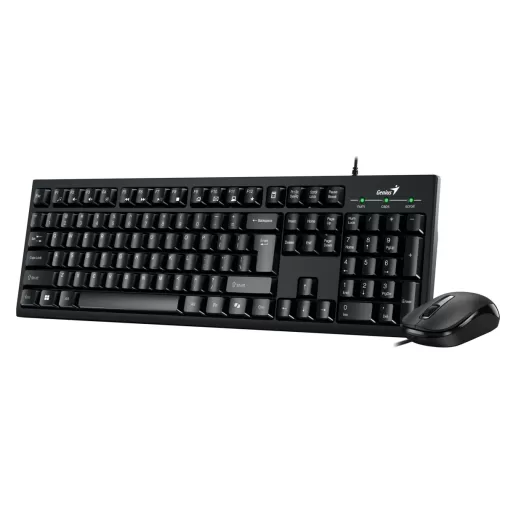 Wired Keyboard and Mouse Set Genius KM-100SE 31330009409