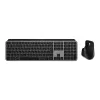 סט מקלדת ועכבר אלחוטי Logitech MX Keys S Combo for Mac אפור 920-012845