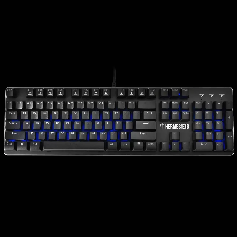 חבילת גיימינג Gamdias HERMES E1B GAMING COMBO HGK1020 צבע שחור