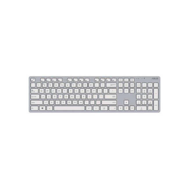Wireless Keyboard and Mouse Set Asus W5000 Copilot white W5000