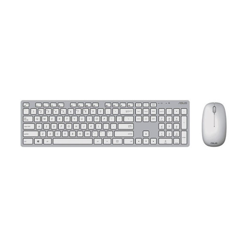Wireless Keyboard and Mouse Set Asus W5000 Copilot white W5000