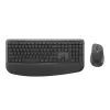 Беспроводной Комплект Клавиатура + Мышь Logitech Signature Comfort Plus MK880 dark gray 920-013970