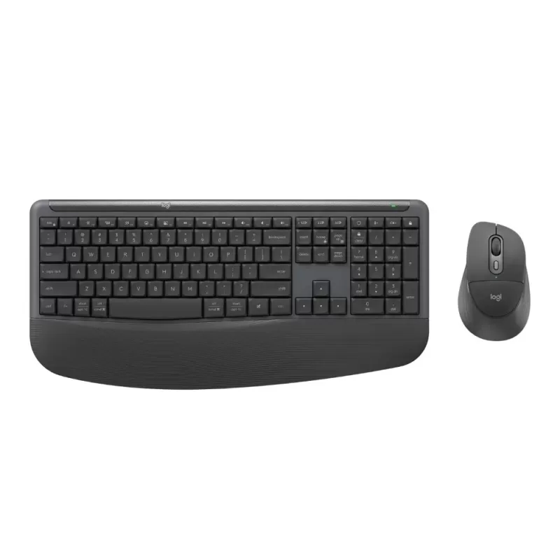 Беспроводной Комплект Клавиатура + Мышь Logitech Signature Comfort Plus MK880 dark gray 920-013970
