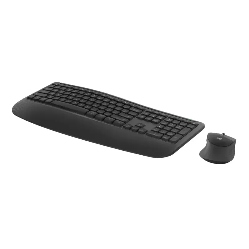 Беспроводной Комплект Клавиатура + Мышь Logitech Signature Comfort Plus MK880 dark gray 920-013970