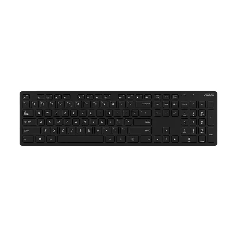 Комплект Беспроводной Клавиатуры и Мыши Asus W5000 Wireless Keyboard and Mouse black W5000 KEYBOARD+MOUSE/BK/IL