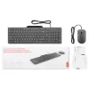Проводная Клавиатура и Мышь Lenovo 310 USB-A Wired Combo Hebrew GX31R09784