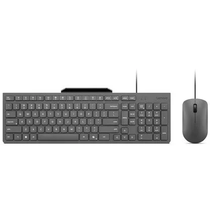 Проводная Клавиатура и Мышь Lenovo 310 USB-A Wired Combo Hebrew GX31R09784
