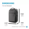 תיק גב למחשב נייד HP Renew Backpack 15.6 אפור 2Z8A3AA מצב:מחודש תיק גב למחשב נייד HP Renew Backpack 15.6 אפור 2Z8A3AA מצב:מחודש
