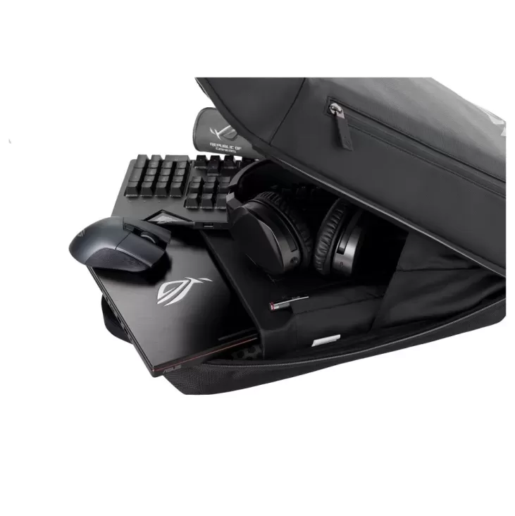 Рюкзак игровой Asus ROG Ranger BP2500 Gaming Backpack 90XB0500-BBP000 Цвет:чёрный