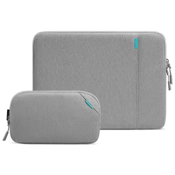 Laptop bag kit TomToc Defender A13 Sleeve Kit gray A13F2GW
