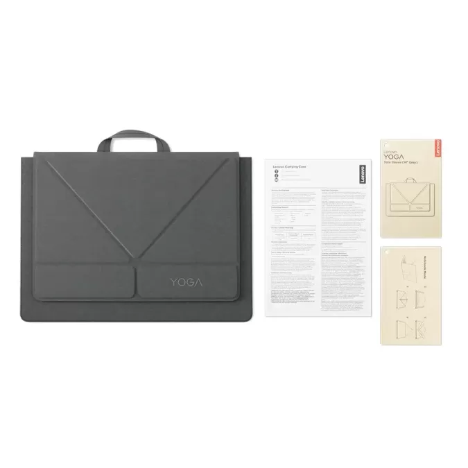תיק למחשב נייד Lenovo Yoga Tote Sleeve 14 אפור GX41U86727