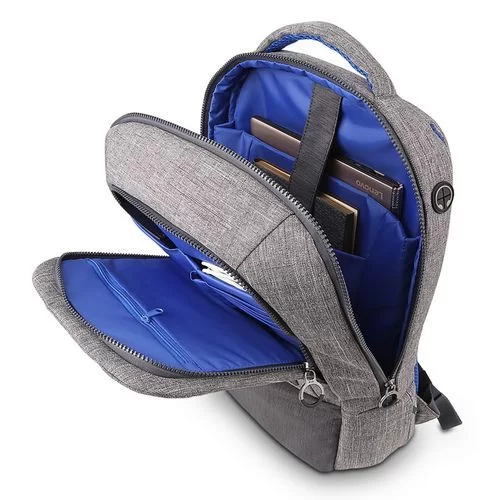 תיק גב למחשב נייד Lenovo 15.6 On-trend Backpack by NAVA GX40M52033 צבע אפור