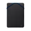 תיק למחשב נייד HP Protective Reversible Laptop Sleeve 15.6 שחור, כחול 2F1X7AA