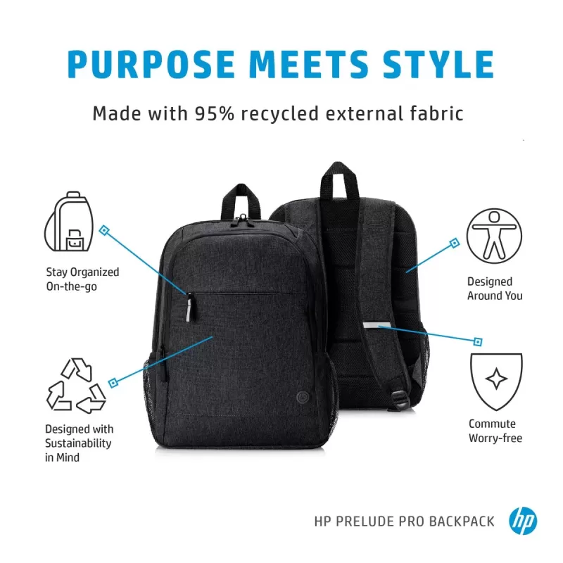 Laptop Backpack HP Prelude Pro 15.6 Backpack 4Z513AA Laptop Backpack HP Prelude Pro 15.6 Backpack 4Z513AA