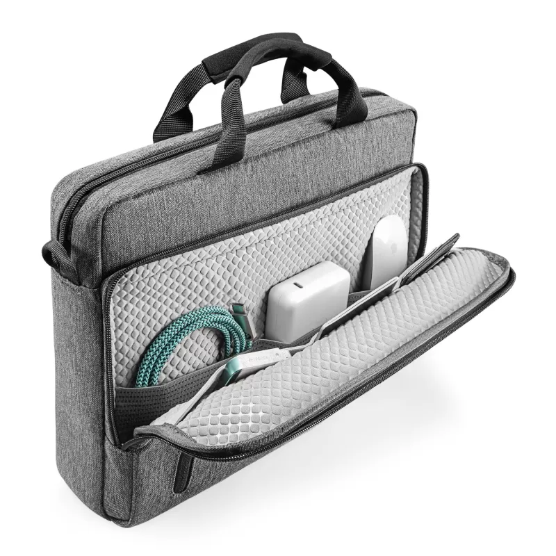 TomToc 16" Defender A50 Laptop Briefcase Gray A50-E01G Color:gray TomToc 16" Defender A50 Laptop Briefcase Gray A50-E01G Color:gray