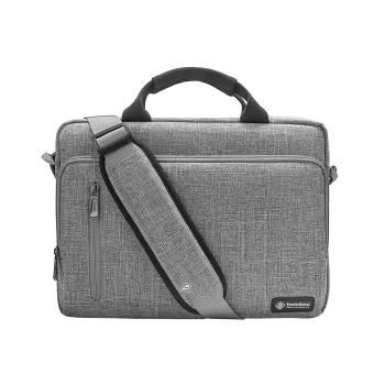 TomToc 16" Defender A50 Laptop Briefcase Gray A50-E01G Color:gray