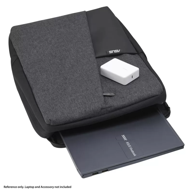 Laptop Bag Asus AP4600 Backpack 17 gray, black 90XB08L0-BBP050