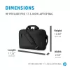 Laptop Shoulder Bag HP Laptop Case 17.3 gray 34Y64AA Laptop Shoulder Bag HP Laptop Case 17.3 gray 34Y64AA
