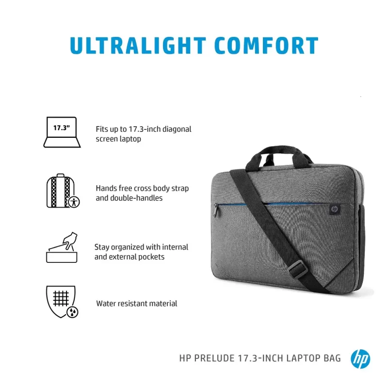 Laptop Shoulder Bag HP Laptop Case 17.3 gray 34Y64AA Laptop Shoulder Bag HP Laptop Case 17.3 gray 34Y64AA
