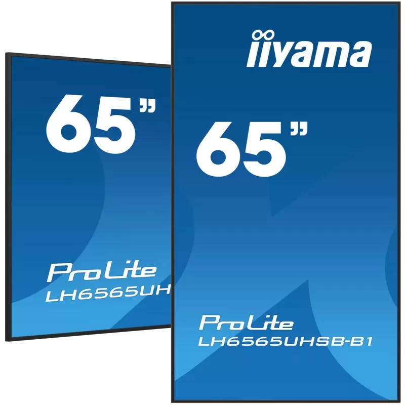 Дисплей для вывесок IIYAMA 65" ProLite IPS 4K Android 24/7 LH6565UHSB-B1