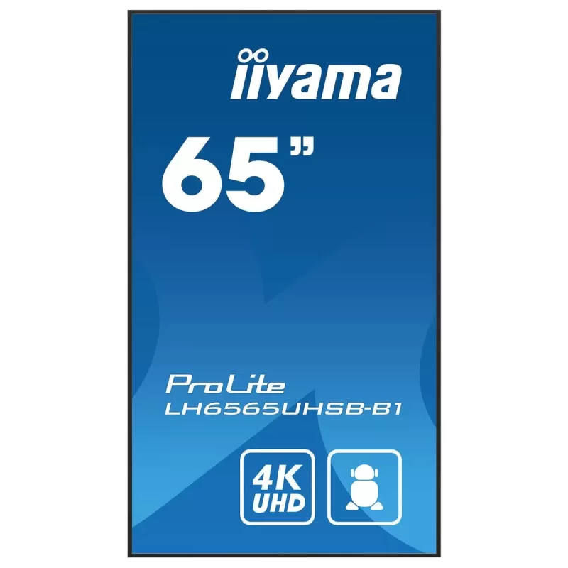 Дисплей для вывесок IIYAMA 65" ProLite IPS 4K Android 24/7 LH6565UHSB-B1
