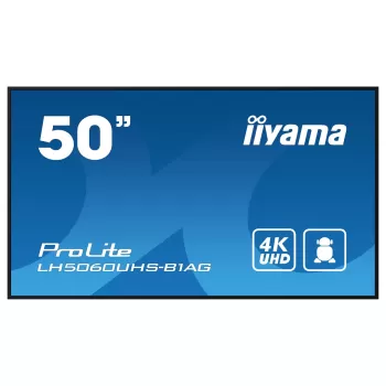 Цифровой рекламный экран IIYAMA LH5060UHS-B1AG 50" ProLite IPS 4K UHD Android 24/7 LH5060UHS-B1AG