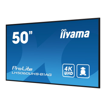 Цифровой рекламный экран IIYAMA LH5060UHS-B1AG 50" ProLite IPS 4K UHD Android