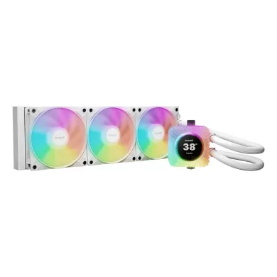 קירור נוזלי be quiet! LIGHT LOOP IO LCD 360mm לבן קירור נוזלי be quiet! LIGHT LOOP IO LCD 360mm לבן