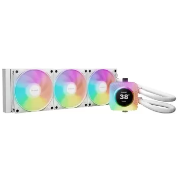 קירור נוזלי be quiet! LIGHT LOOP IO LCD 360mm לבן