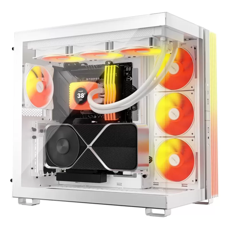 קירור נוזלי be quiet! LIGHT LOOP IO LCD 360mm לבן קירור נוזלי be quiet! LIGHT LOOP IO LCD 360mm לבן