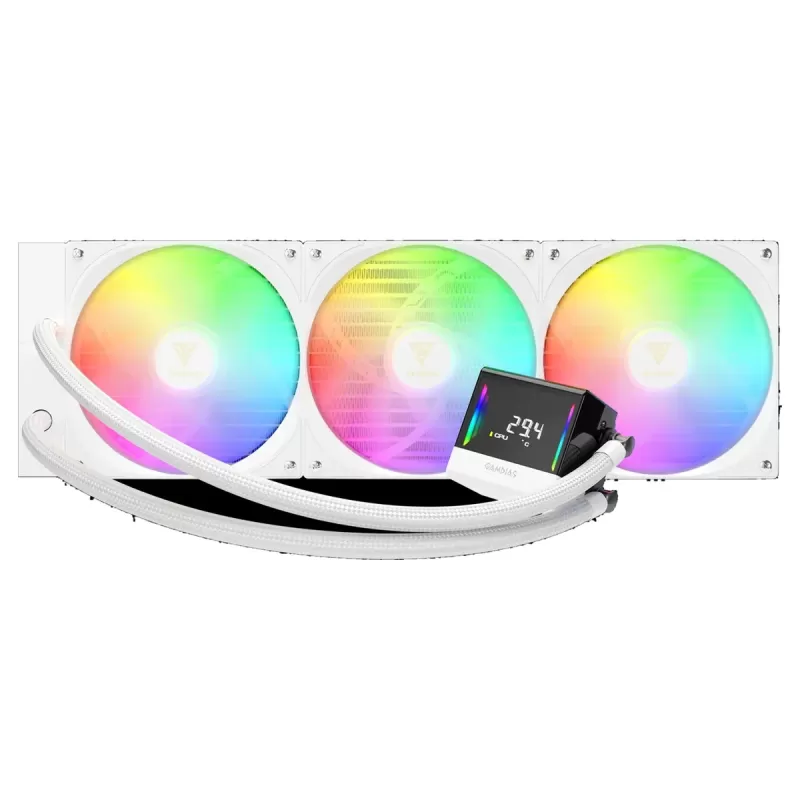 קירור נוזלי Gamdias CHIONE E4-420 WH לבן