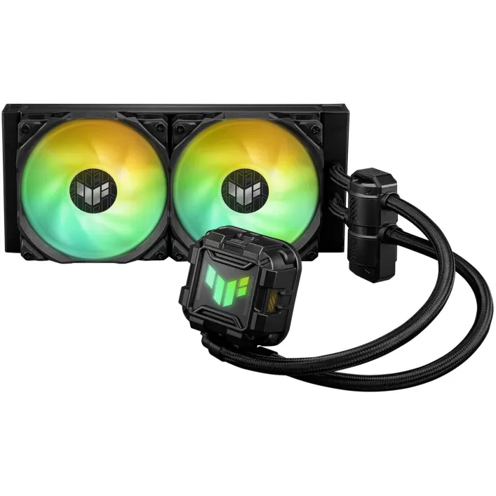 קירור נוזלי Asus TUF Gaming LC II 240 ARGB צבע שחור