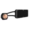 Liquid cooling Corsair Hydro Series H100i V2 240mm Color:black