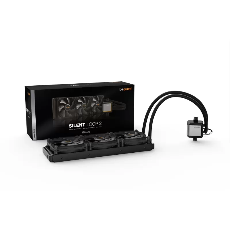 Liquid cooling be quiet! SILENT LOOP 2 360mm Color:black