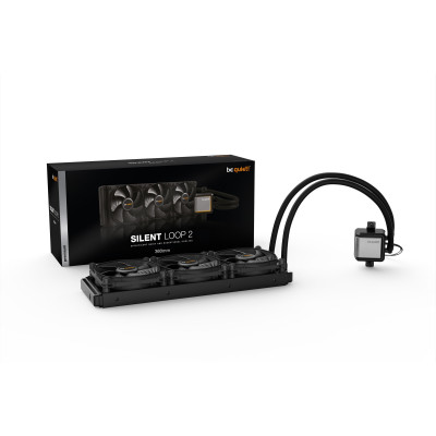 Водяное охлаждение be quiet! SILENT LOOP 2 360mm Цвет:черный Водяное охлаждение be quiet! SILENT LOOP 2 360mm Цвет:черный