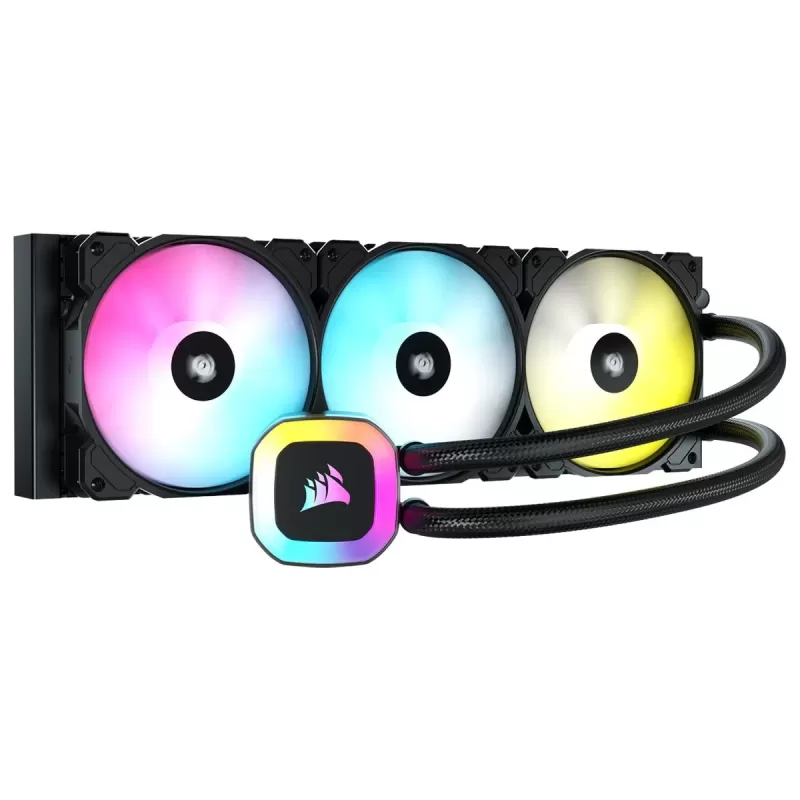 Liquid cooling Corsair H150 RGB 360mm Color:black